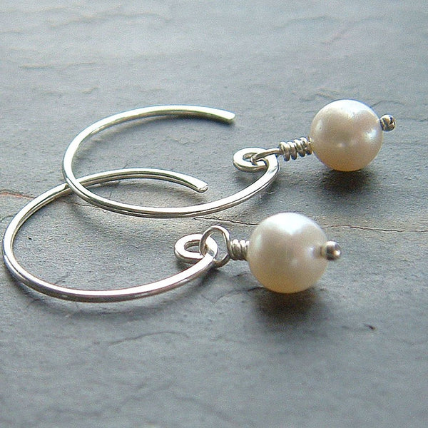 pearl earrings