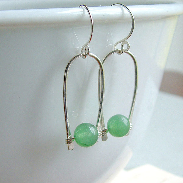 green earring