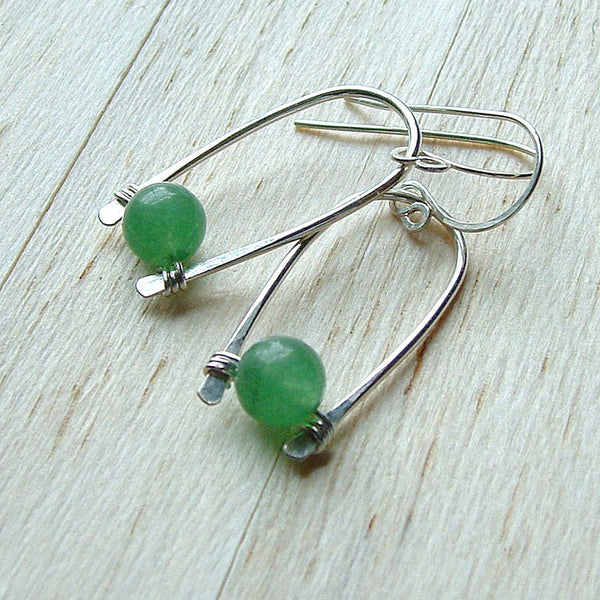 inverted hoop earring