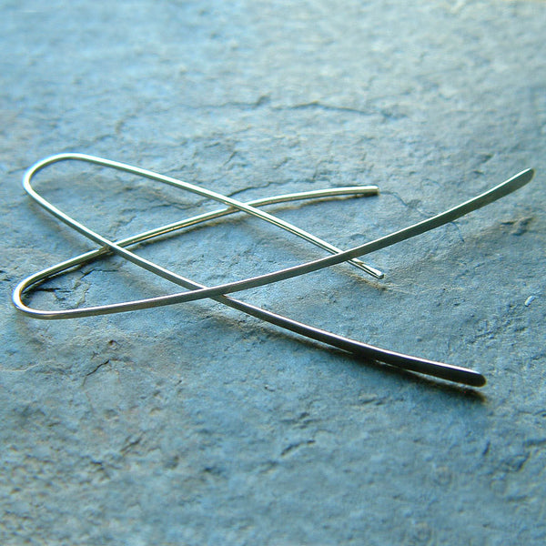 long wishbone earrings
