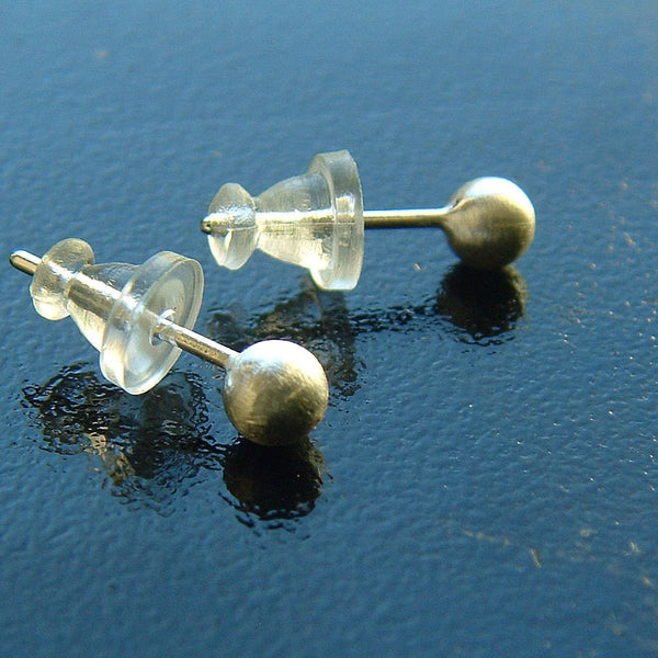 silver stud earrings