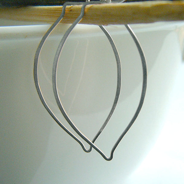 leaf earrings