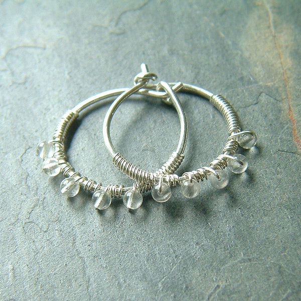 small wire wrap hoops