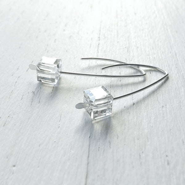 open hoop earrings