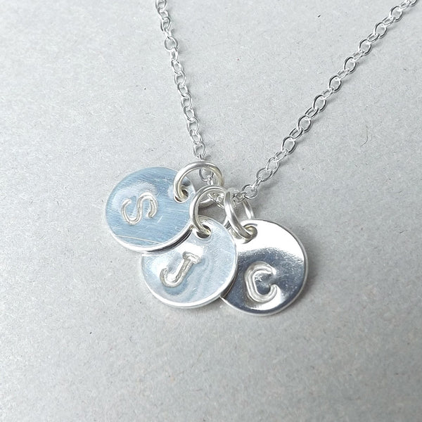 monogram necklace
