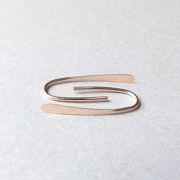 small open hoops