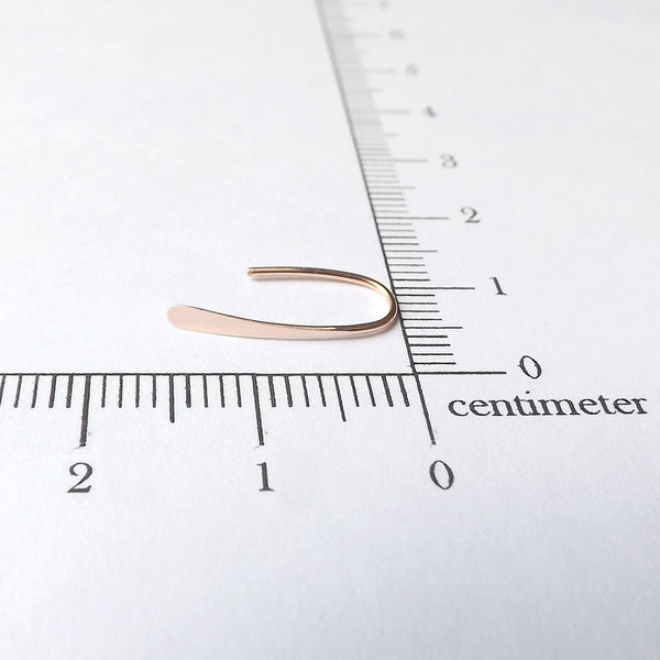 small gold earrings