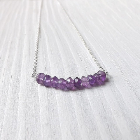 amethyst necklace