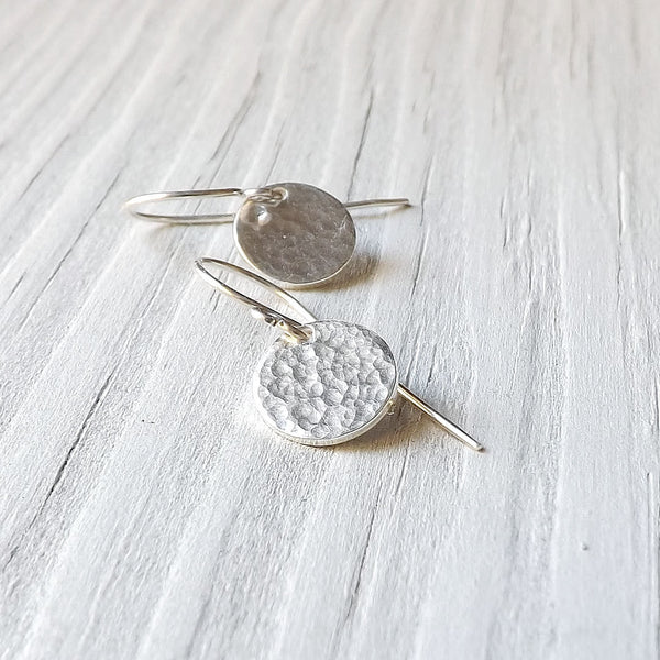 round charm earring