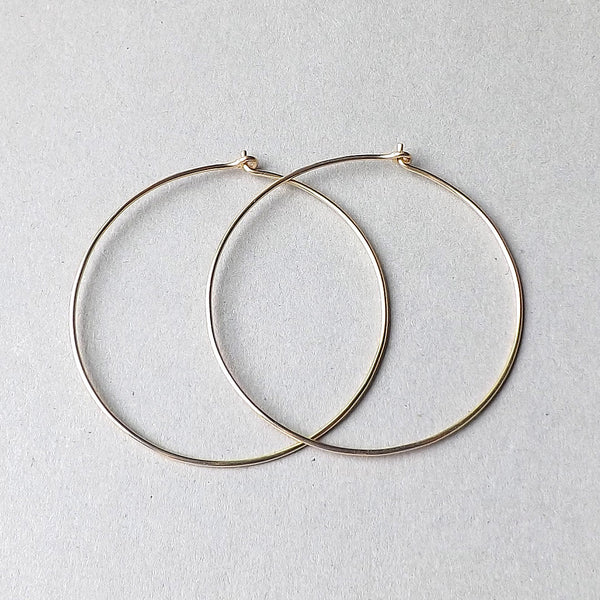 large gold hoop