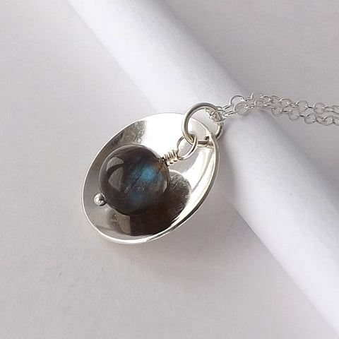 labradorite necklace