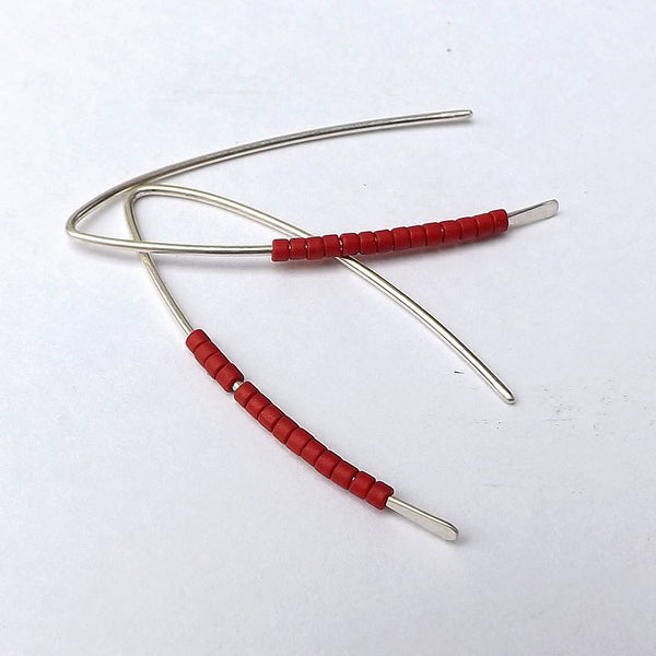 long threader earring
