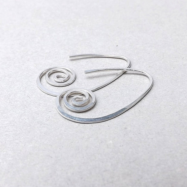 open hoop earrings
