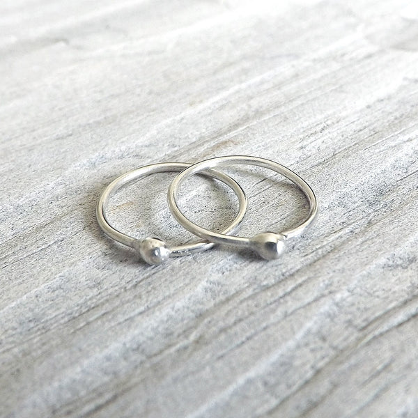 sleeper hoop earrings
