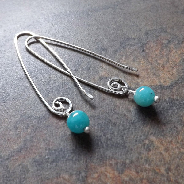 handmade silver earrings