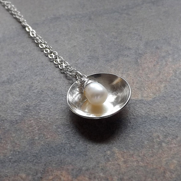 nested pearl necklace