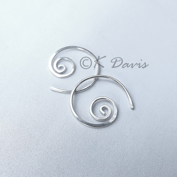 open hoop earrings