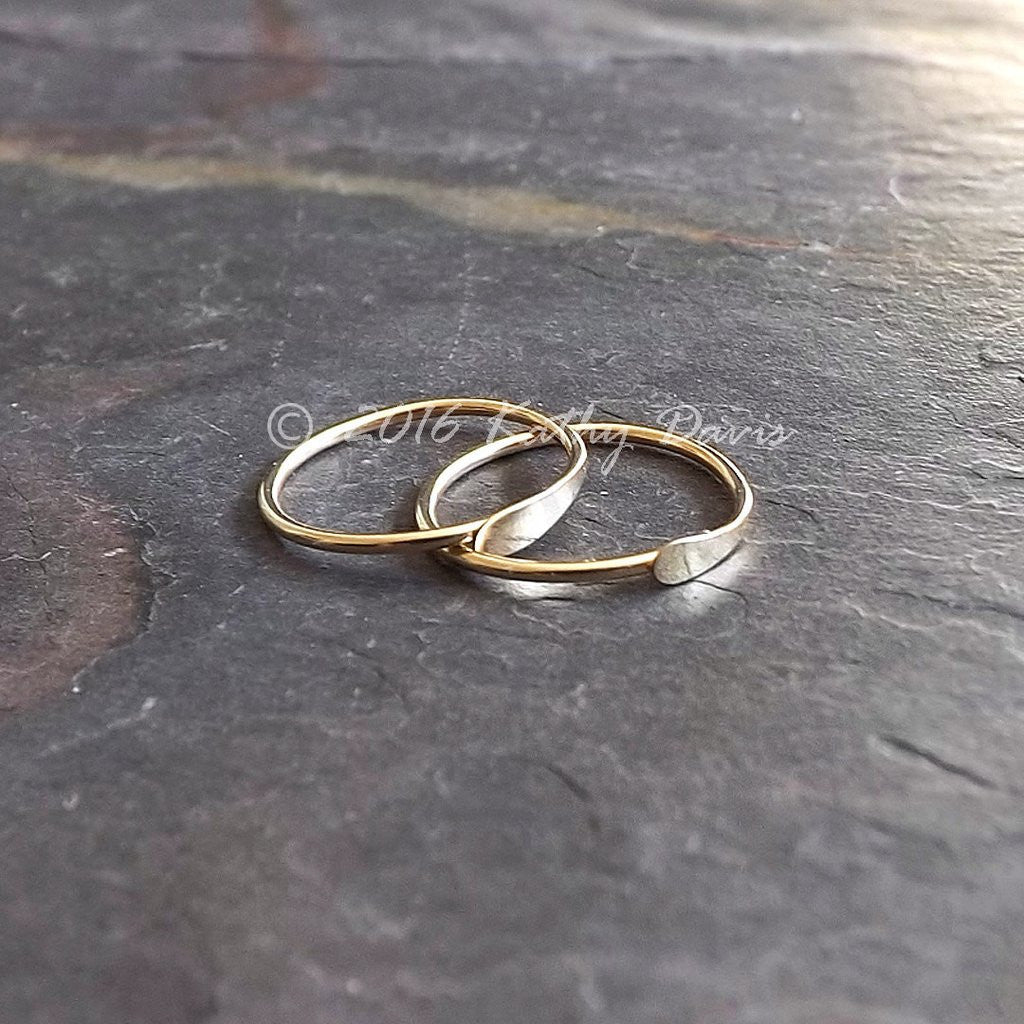 gold hoop earrings